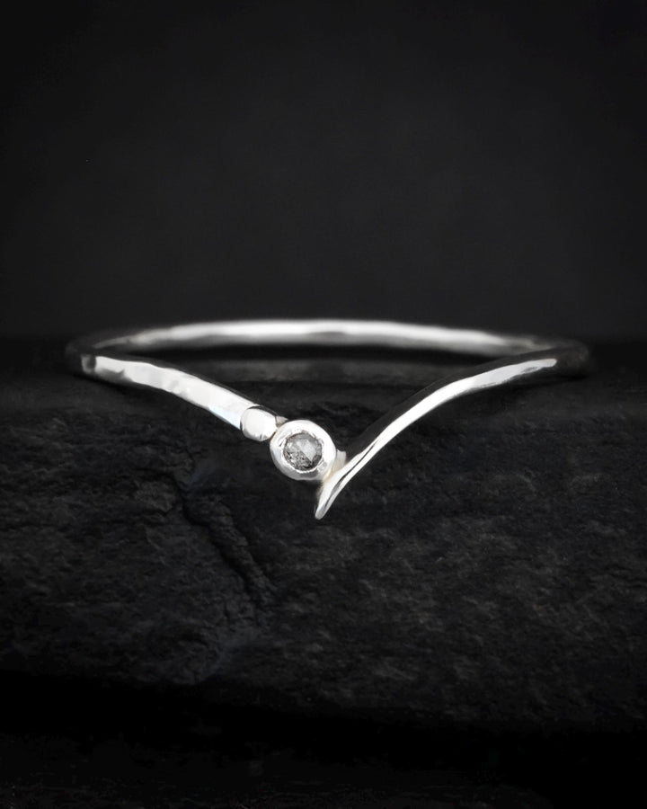 Black Diamond Ring Set