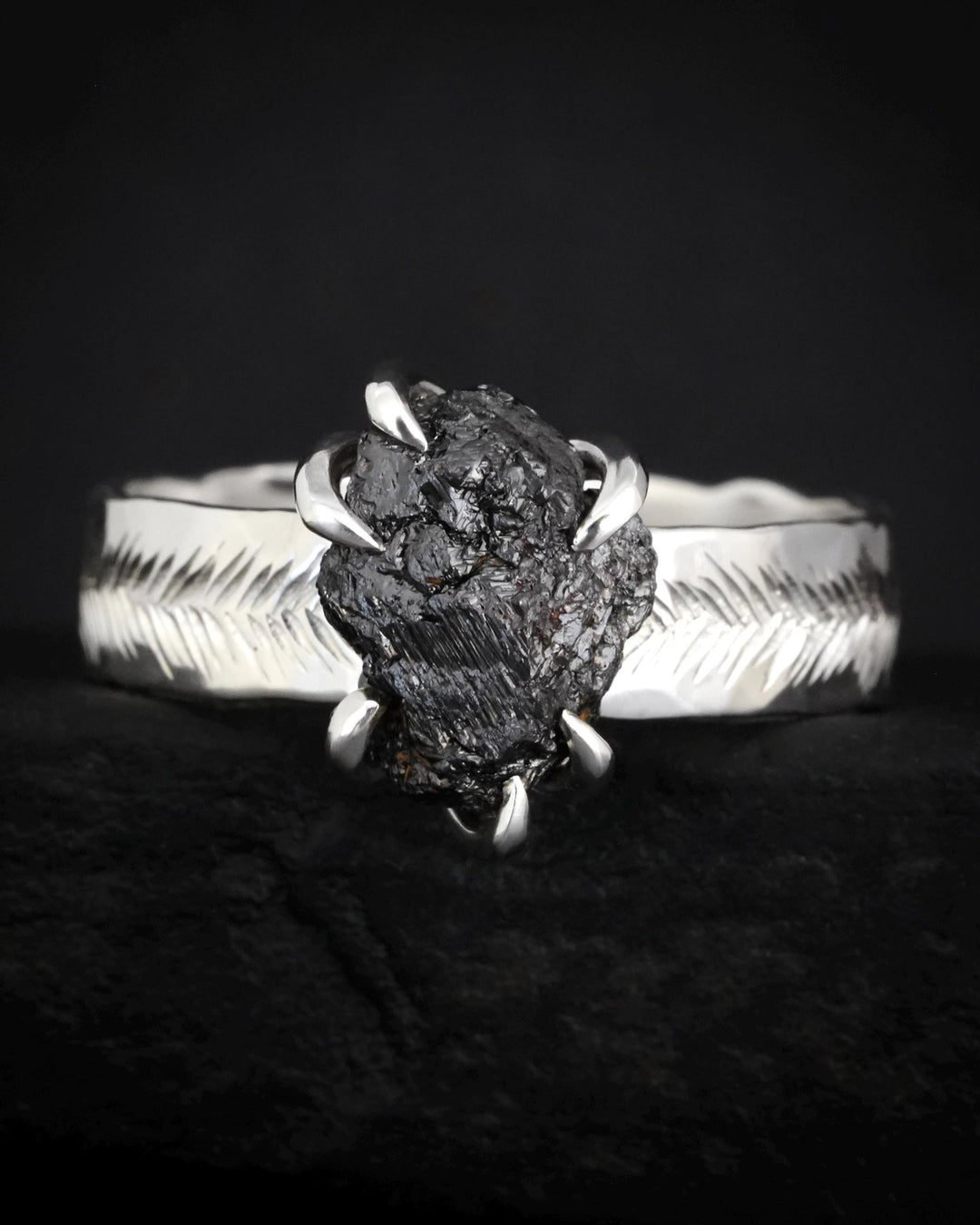 Black Diamond Ring Set