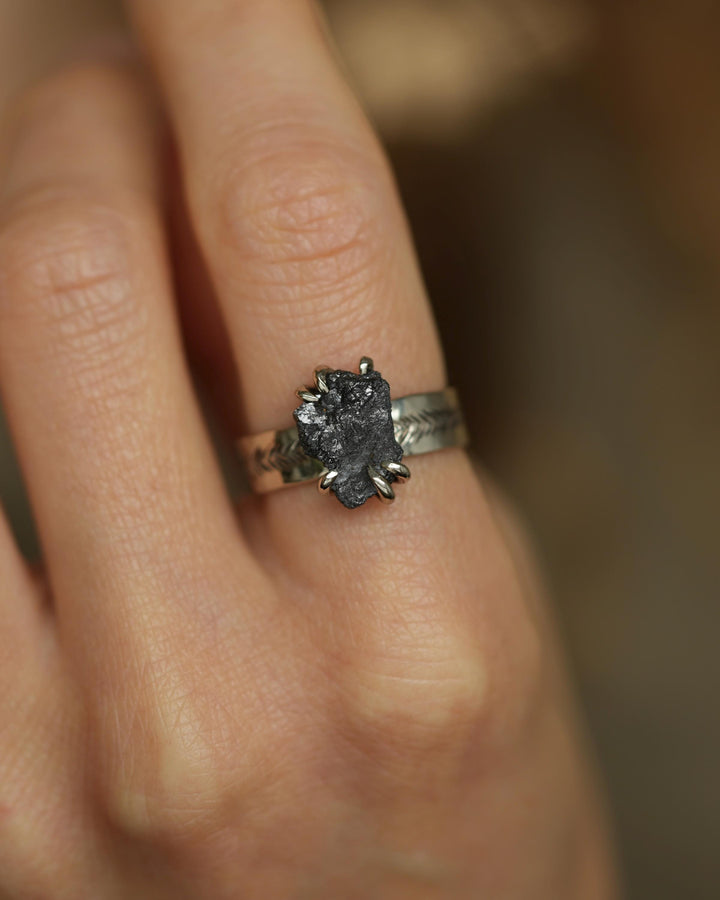 Black Diamond Ring