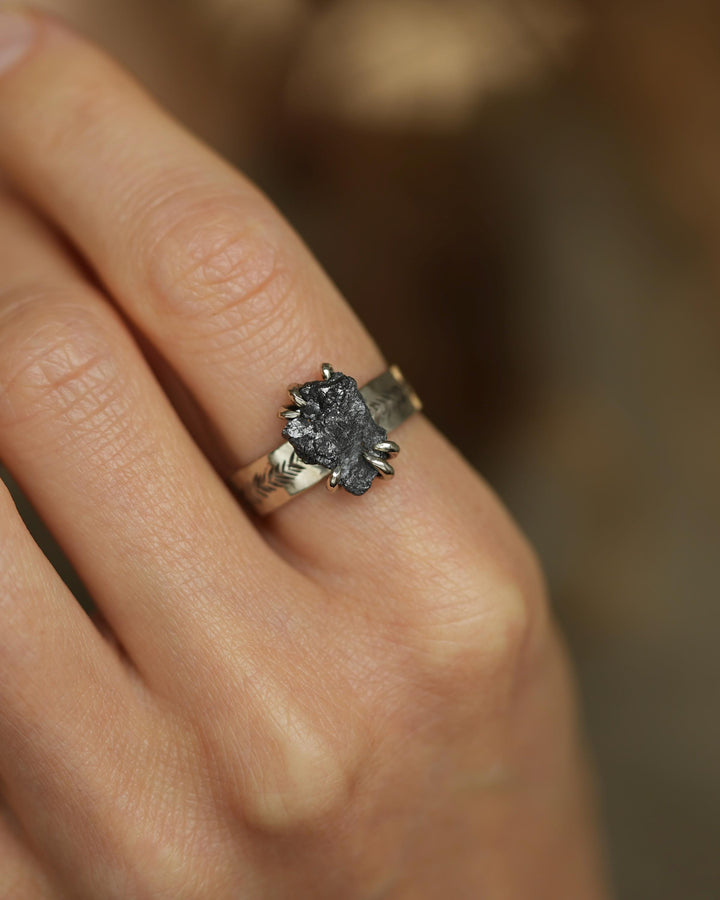 Black Diamond Ring