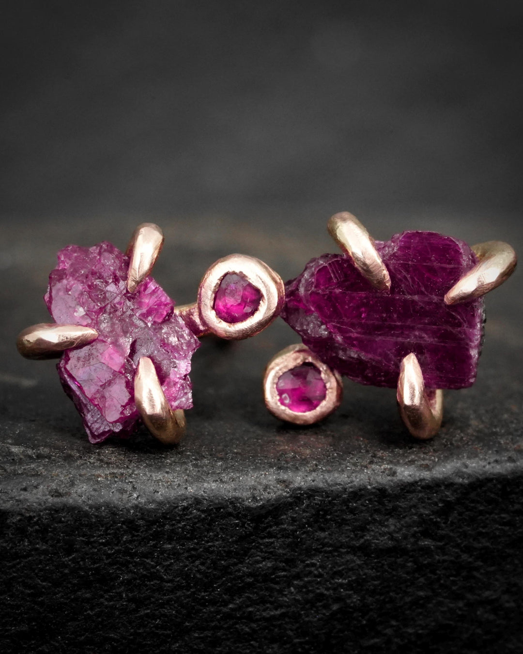 Ruby Stud Earrings