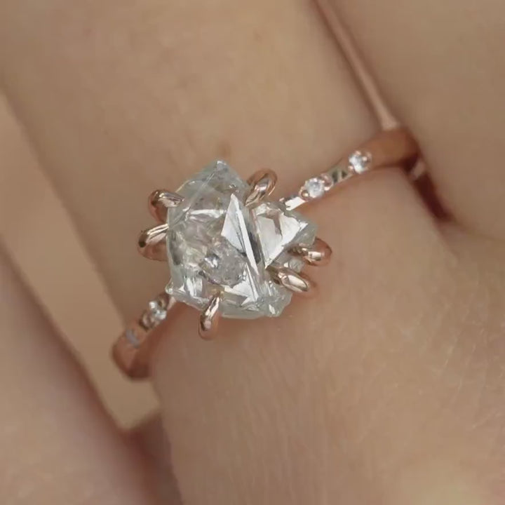 Raw Diamond Ring