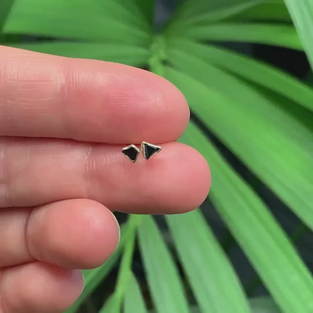 Black Diamond Studs