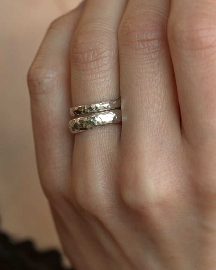 Textured Classical Wedding Bands