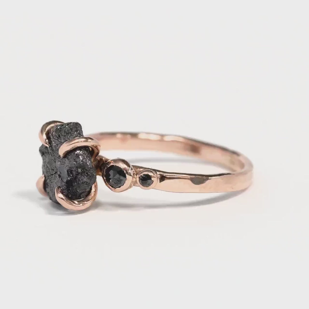 Black Diamond Ring