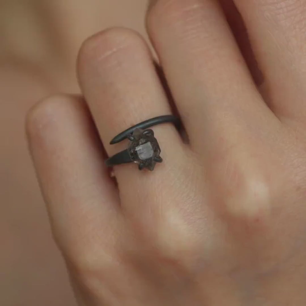 Herkimer Diamond Ring