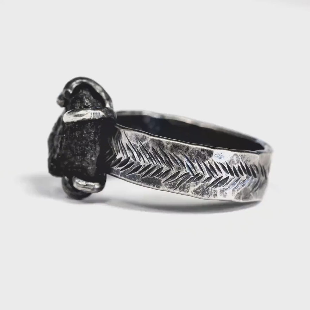 Black Diamond Ring Set