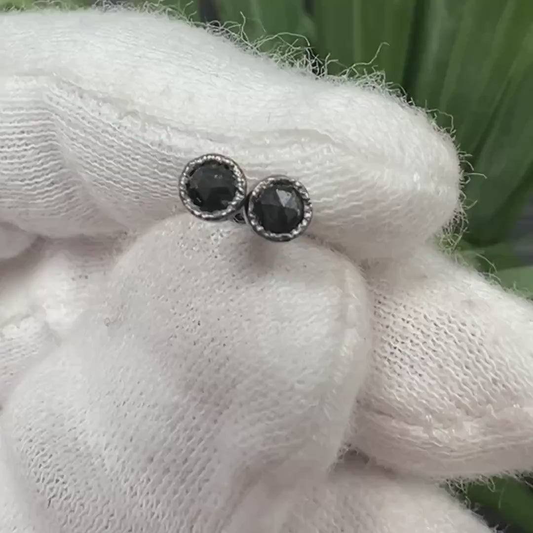 Black Diamond Studs