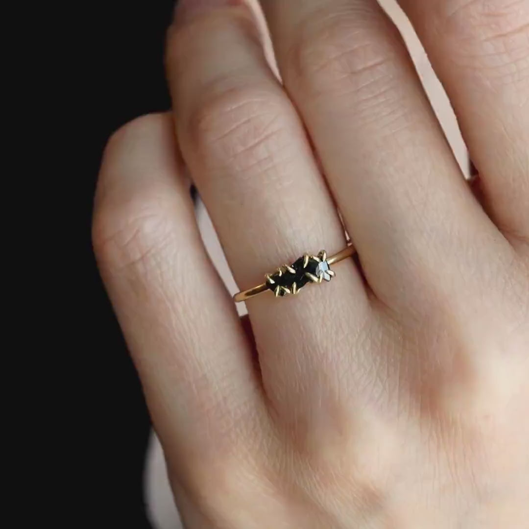 Black Diamond Ring
