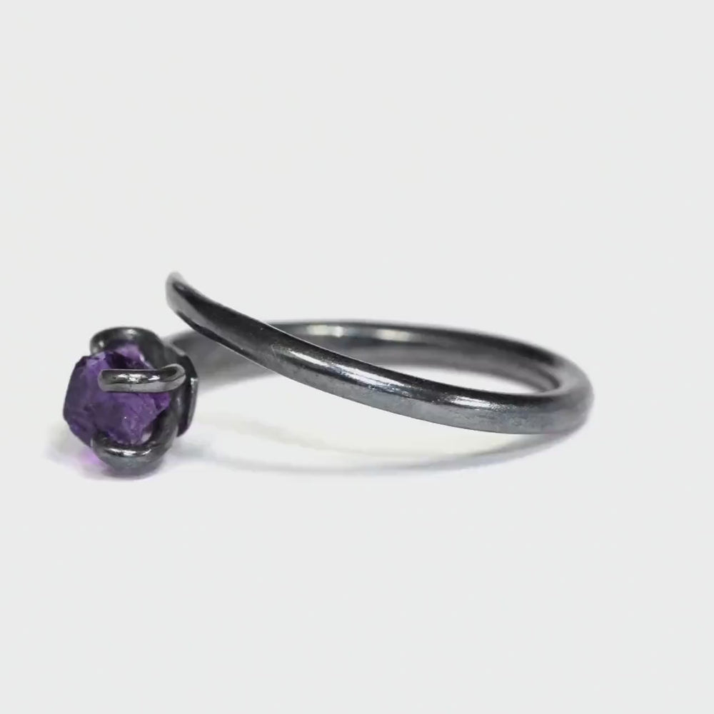Amethyst Ring Set