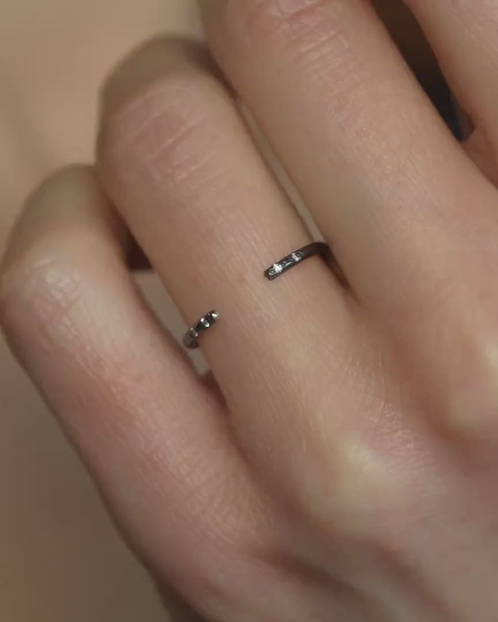 Adjustable Diamond Spacer Ring