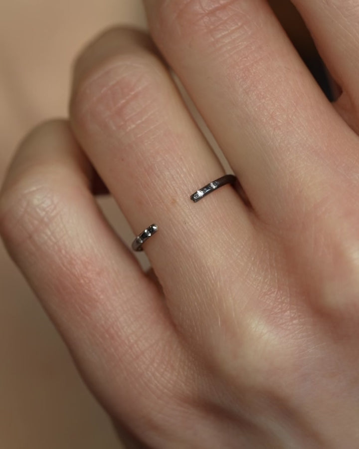Adjustable Diamond Spacer Ring