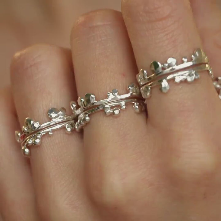 Bubble Band Ring